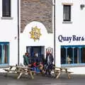 Outside the Quay Bar, Mullaghmore Beach and Marble Arch Caves, Sligo and Fermanagh, Ireland - 19th August 2019