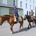 The horses from the beach trot past, Mullaghmore Beach and Marble Arch Caves, Sligo and Fermanagh, Ireland - 19th August 2019