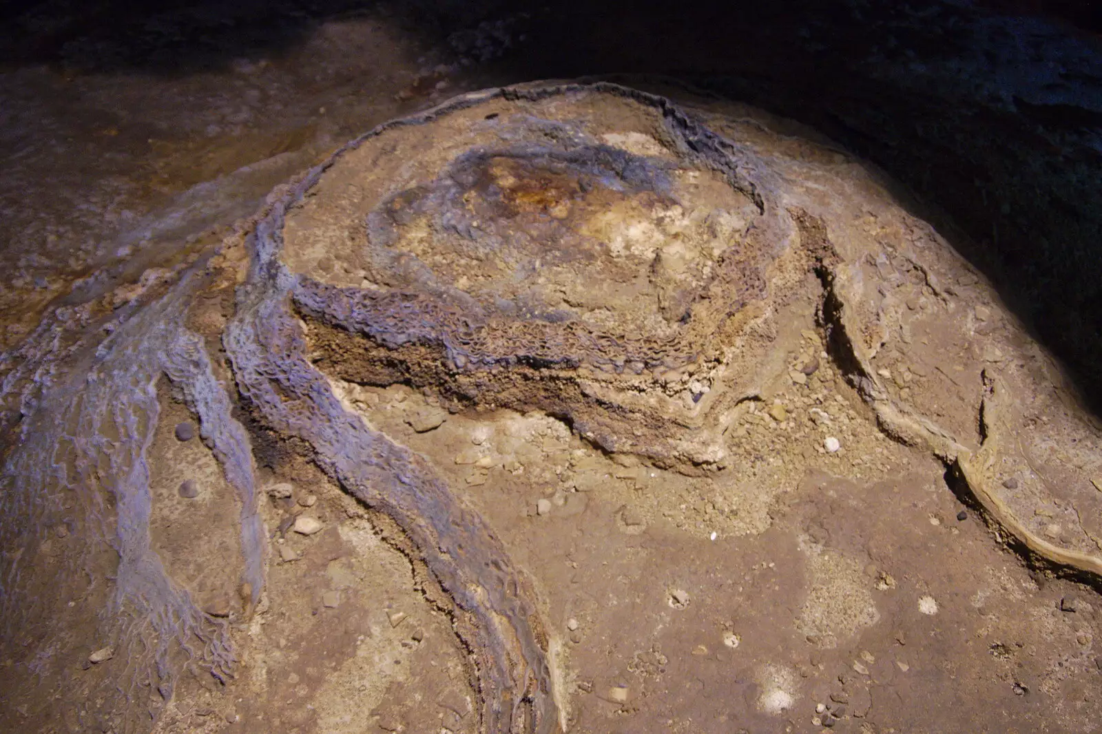 Crusty cave formations, from Mullaghmore Beach and Marble Arch Caves, Sligo and Fermanagh, Ireland - 19th August 2019