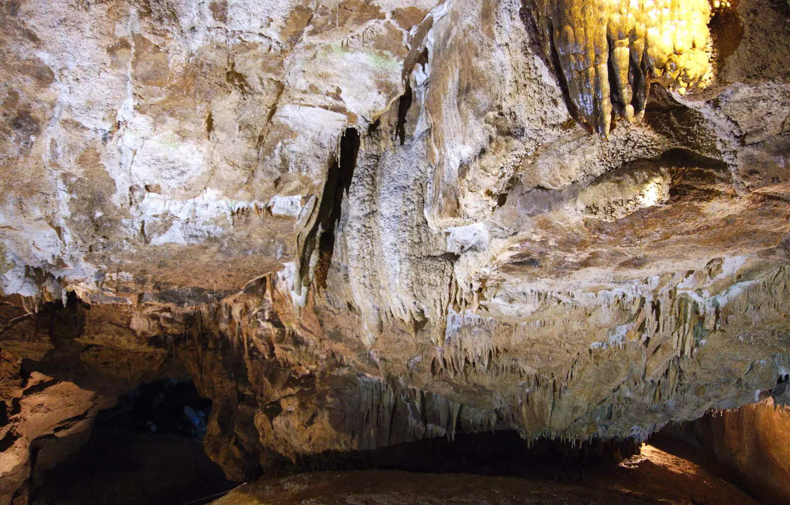 Loads of tiny stalactites, from Mullaghmore Beach and Marble Arch Caves, Sligo and Fermanagh, Ireland - 19th August 2019