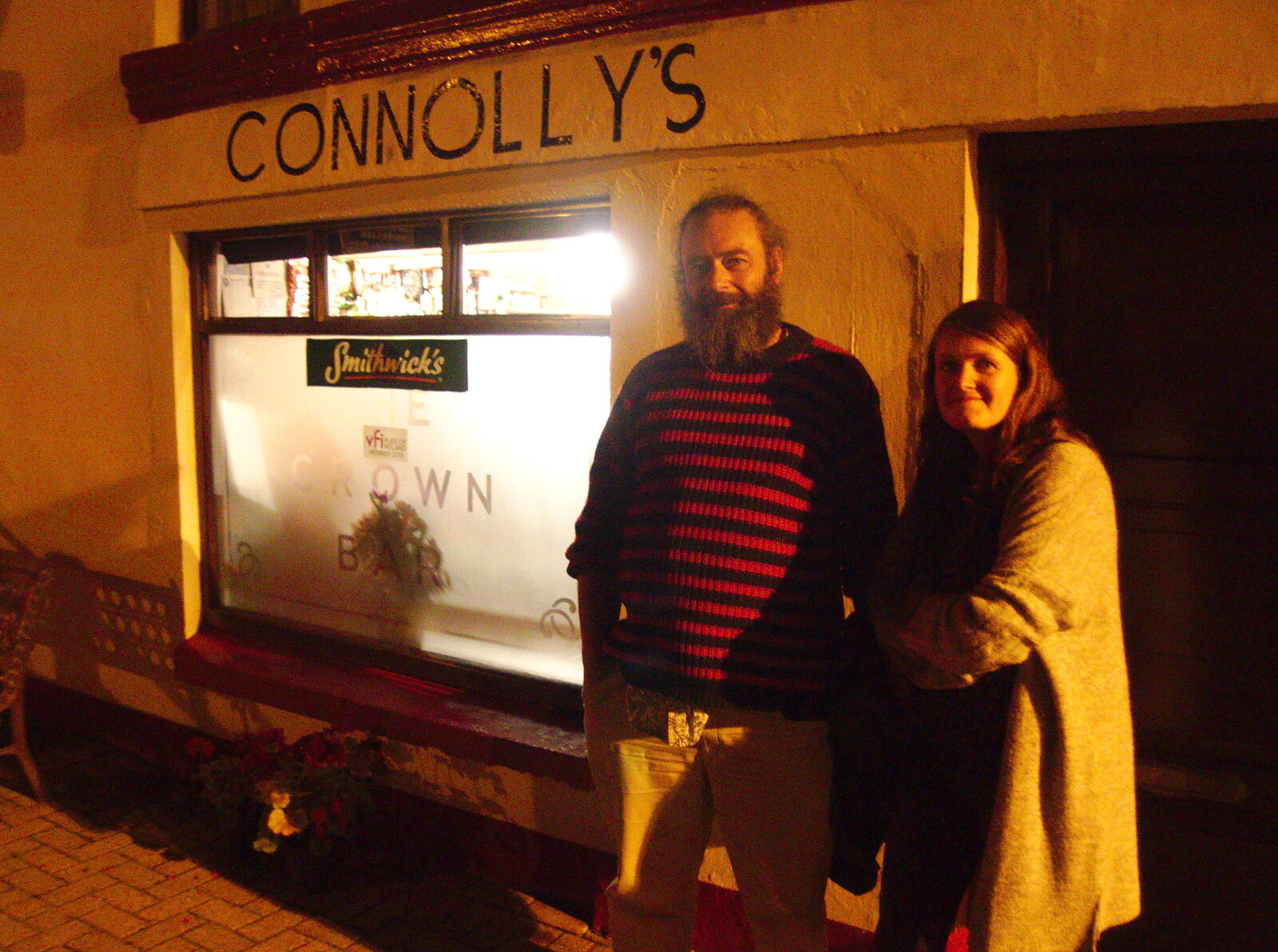 Outside the legend that is Connolly's from Florence Court and a Postcard from Sligo, Fermanagh and Sligo, Ireland - 21st August 2019