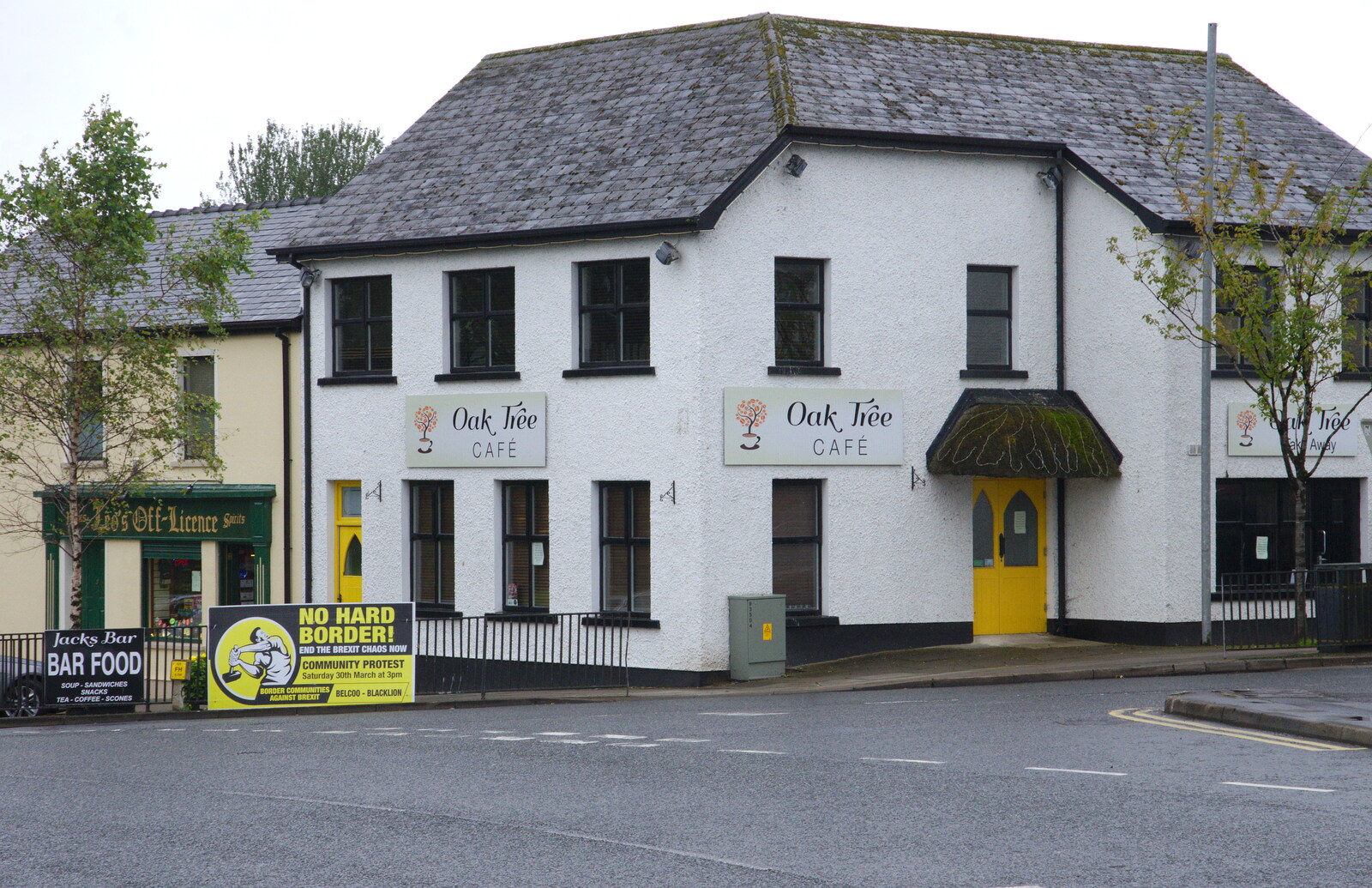 The Oak Tree Café in Belcoo from Travels in the Borderlands: An Blaic/Blacklion to Belcoo and back, Cavan and Fermanagh, Ireland - 22nd August 2019