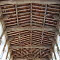 A nice church roof, The Gislingham Silver Band at Walsham Le Willows, Suffolk - 26th August 2019