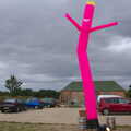 The pink sausage thing keeps dancing, Waxham Sands and the Nelson Head Beer Festival, Horsey, Norfolk - 31st August 2019