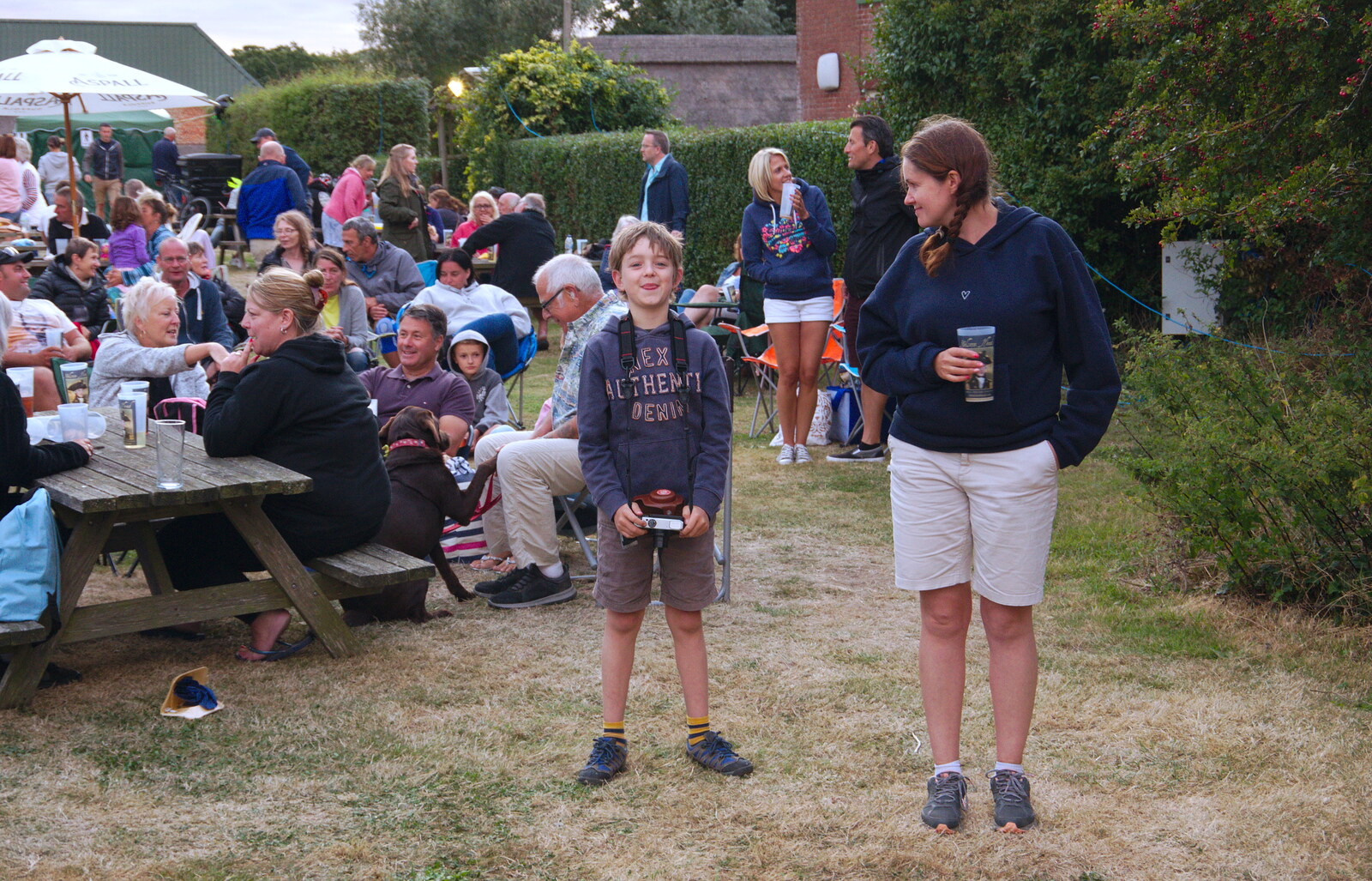 Fred's got Camera B again from Waxham Sands and the Nelson Head Beer Festival, Horsey, Norfolk - 31st August 2019
