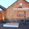 The Star Wing tap room, and our bikes, Up on the Roof: a Hydroponic City Farm, Kingdom Street, Paddington - 3rd September 2019