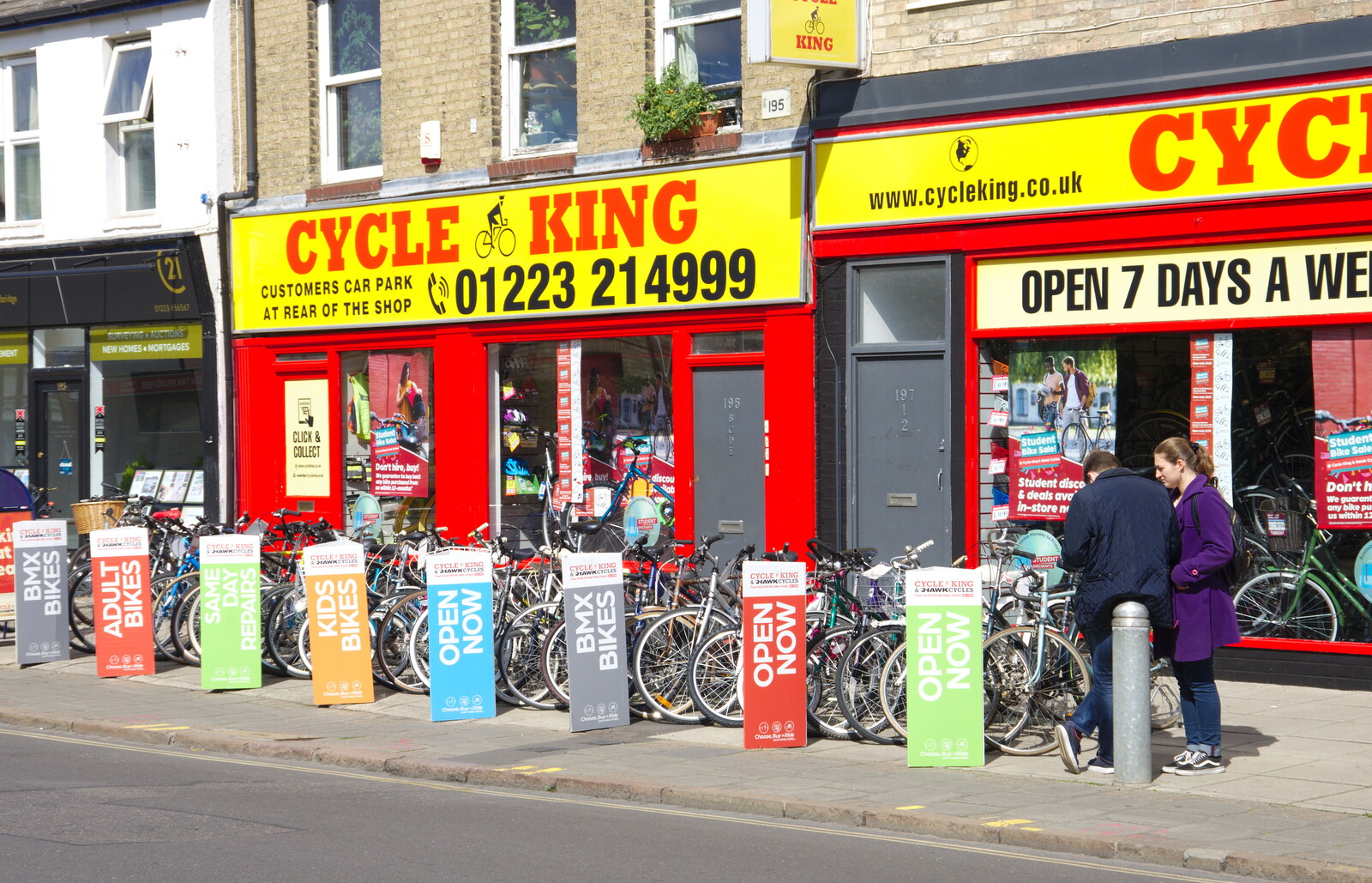 Cycle King is still there on Mill Road from A Musical Night on Mill Road, Cambridge - 8th September 2019