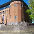 The rebuilt RSC theatre, disliked by Edward Elgar, A Boat Trip on the River, Stratford upon Avon, Warwickshire - 14th September 2019