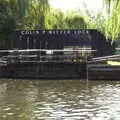 The heavily-reinforced Colin P Witter canal lock, A Boat Trip on the River, Stratford upon Avon, Warwickshire - 14th September 2019