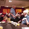 One of Grandad's mates comes over for a chat, Kenilworth Castle and the 69th Entry Reunion Dinner, Stratford, Warwickshire - 14th September 2019