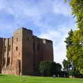 The original castle keep, Kenilworth Castle and the 69th Entry Reunion Dinner, Stratford, Warwickshire - 14th September 2019