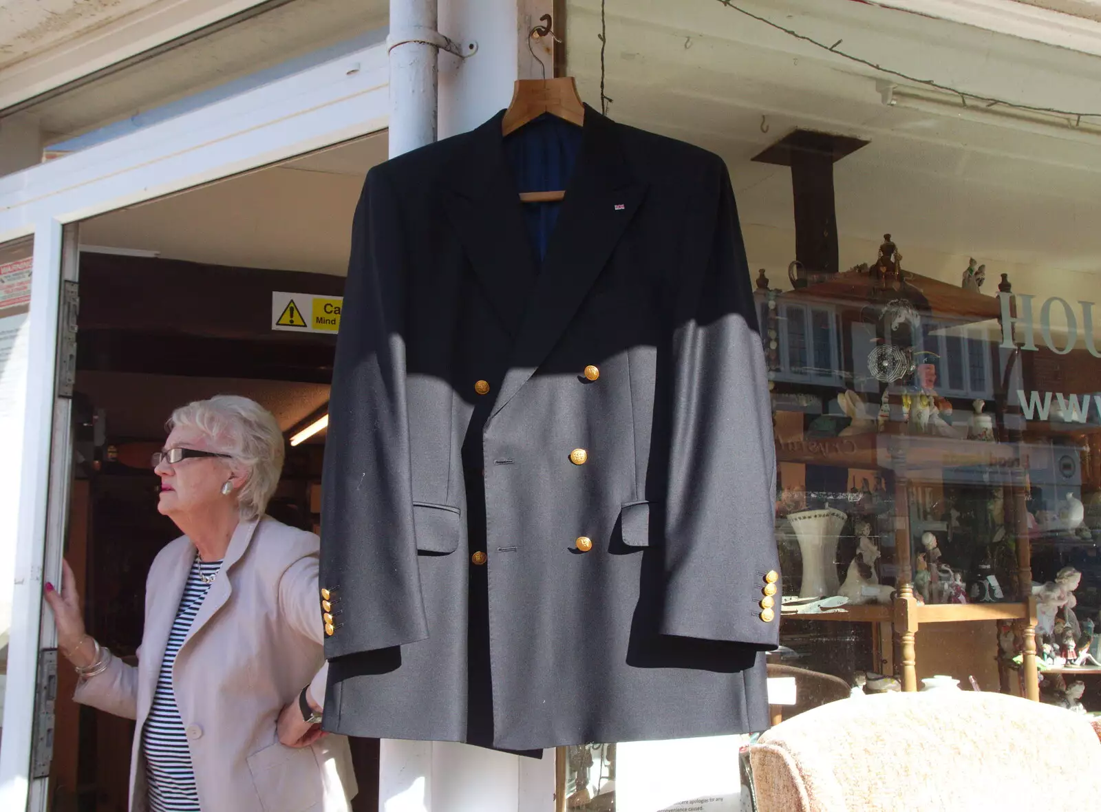 Fred's photo of a jacket hanging up, from A Trip to the South Coast, Highcliffe, Dorset - 20th September 2019