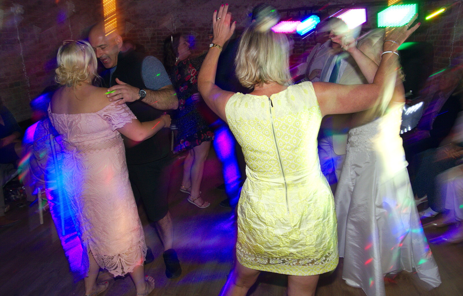 Hands up from Neil and Martina's Wedding, The Three Tuns, Bransgore, Dorset - 20th September 2019