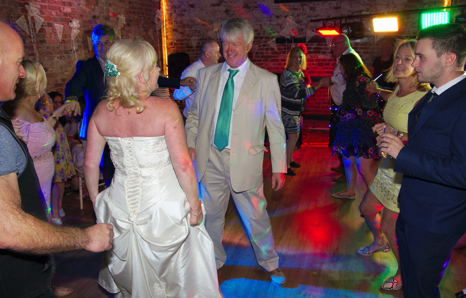 It's unexpected to see Uncle Neil dancing from Neil and Martina's Wedding, The Three Tuns, Bransgore, Dorset - 20th September 2019