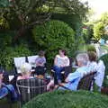 Fred plays the rescued flute, A Day with Sean and Michelle, Walkford, Dorset - 21st September 2019