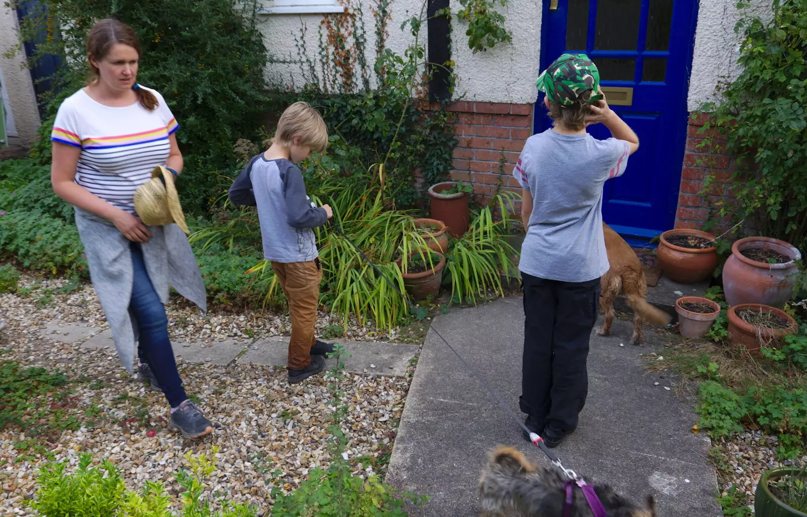 Back at the house, from A Day with Sean and Michelle, Walkford, Dorset - 21st September 2019