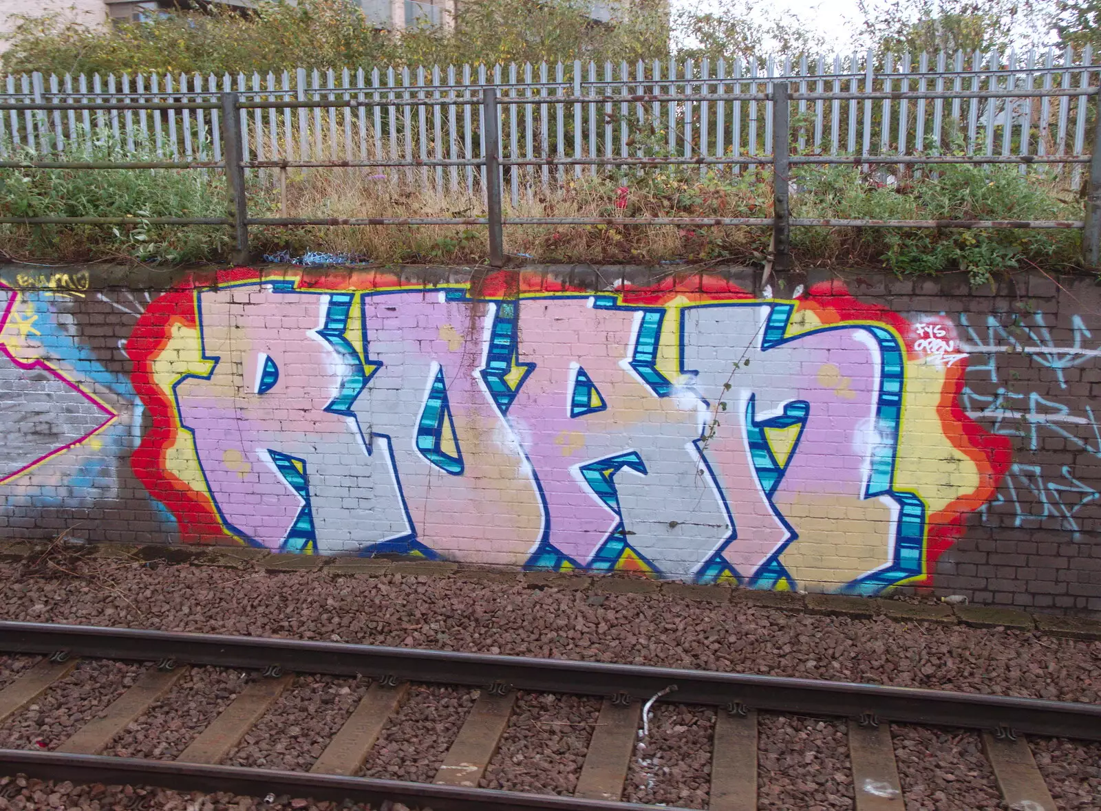 A nice pastel-shaded tag, which looks like Roam, from Fred's Birthday and a GSB Duck-Race Miscellany, Brome, Eye and London - 28th September 2019