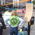 An optimistic XR placard, The Extinction Rebellion Protest, Westminster, London - 9th October 2019