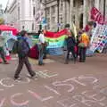 Birdcage Walk is also closed off, The Extinction Rebellion Protest, Westminster, London - 9th October 2019