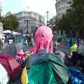 There's also a new pink octopus floating around, The Extinction Rebellion Protest, Westminster, London - 9th October 2019