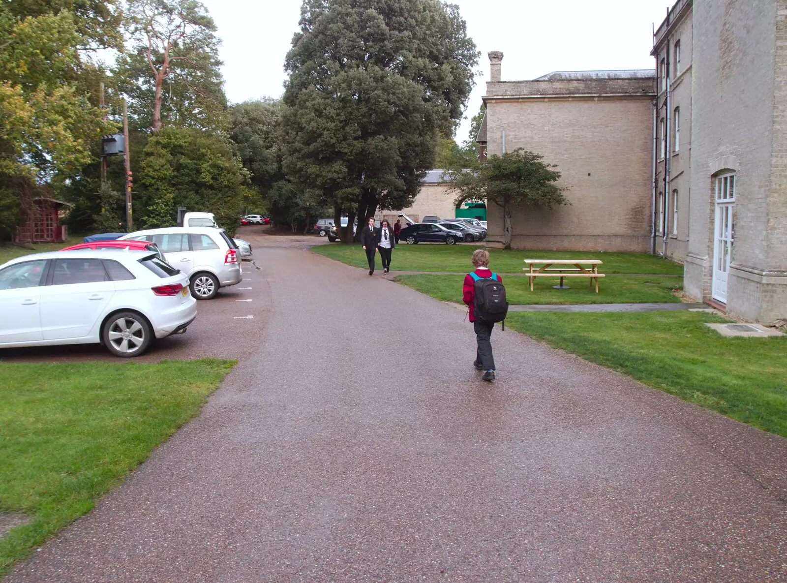 Fred heads off, from The GSB at Stowlangtoft, Beavers, and More XR Rebellions, Suffolk, Norfolk and London - 16th October 2019