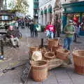 Wicker baskets on London Street, A Trip up the Big City, Norwich, Norfolk - 18th October 2019