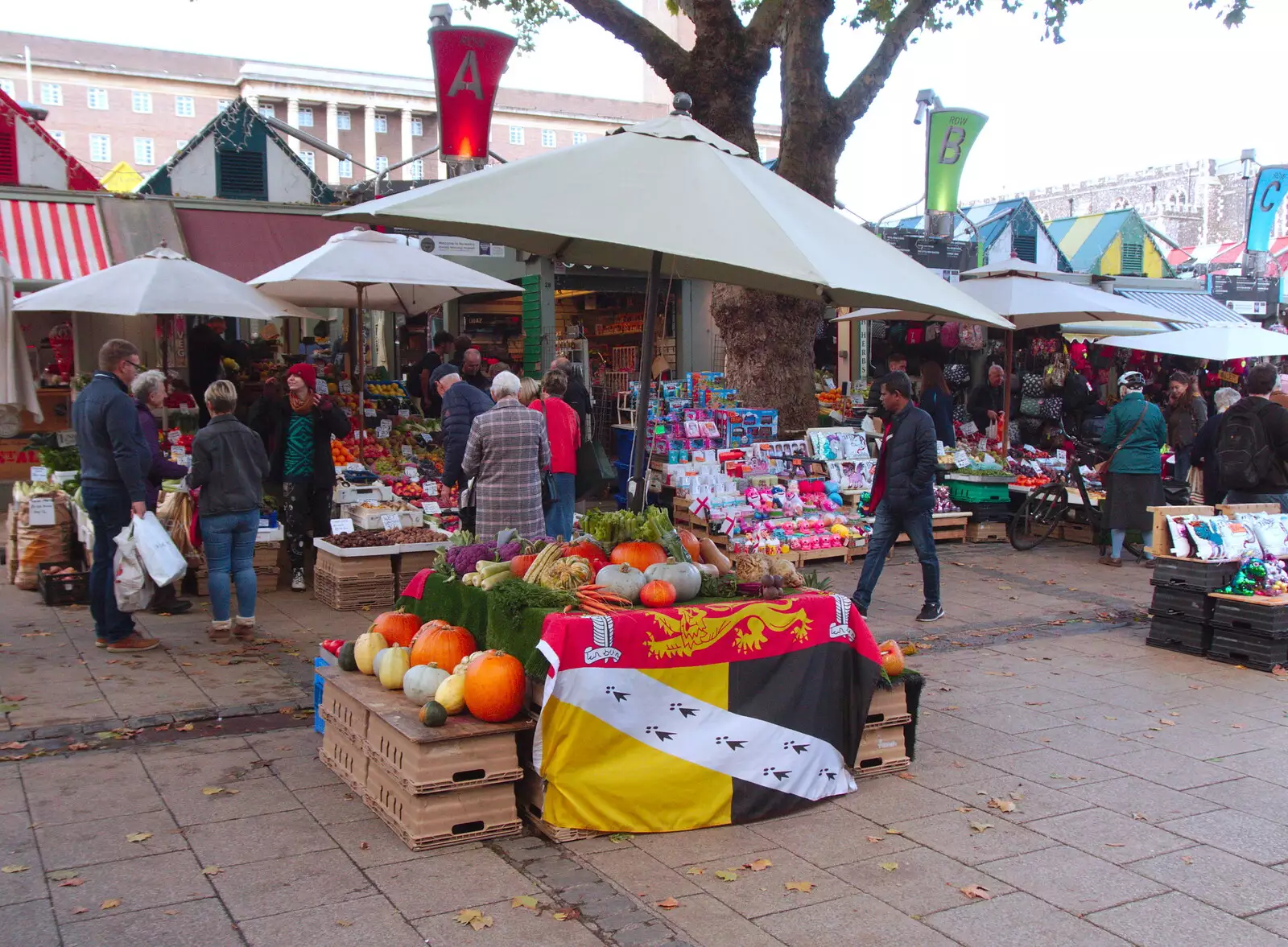 Some pumkins, from A Trip up the Big City, Norwich, Norfolk - 18th October 2019