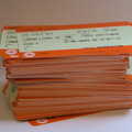 A stack of pointless bike reservation tickets, The GSB at a Twinning Anniversary, Hartismere, Eye, Suffolk - 24th October 2019