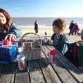 Ice-creams and drinks on the sea front, A Trip up a Lighthouse, Southwold, Suffolk - 27th October 2019