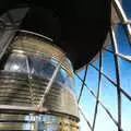 Fresnel rings are reminiscent of a Dalek somehow, A Trip up a Lighthouse, Southwold, Suffolk - 27th October 2019