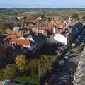 Looking down Stradbroke Road, Southwold, A Trip up a Lighthouse, Southwold, Suffolk - 27th October 2019