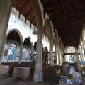 The nave of St. Edmund, A Trip up a Lighthouse, Southwold, Suffolk - 27th October 2019