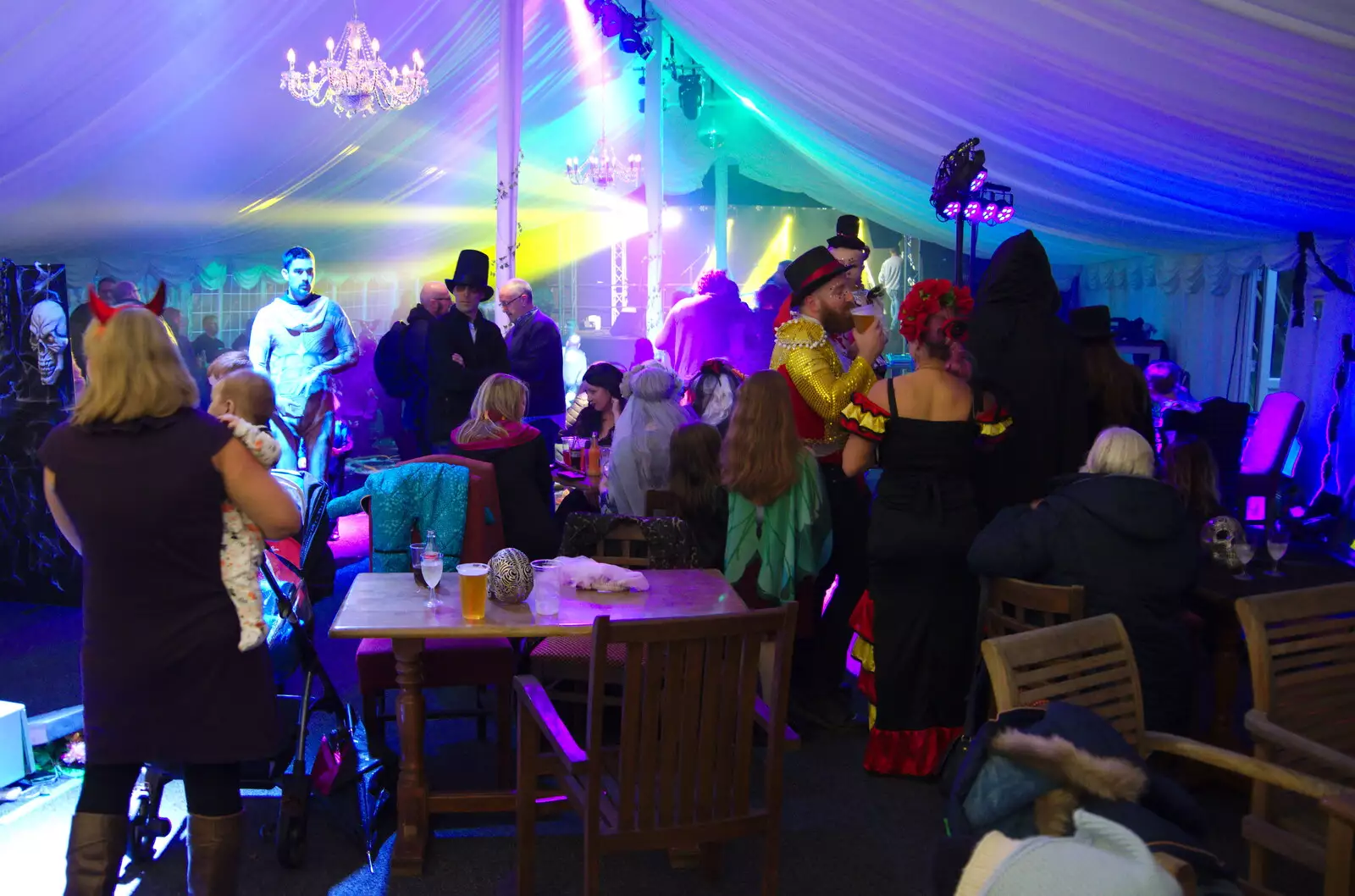 It's a popular event, from Day of the Dead Party at the Oaksmere, Brome, Suffolk - 2nd November 2019