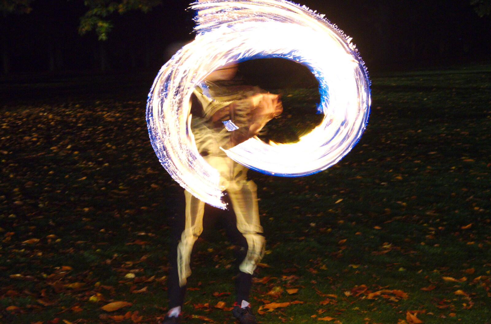 Individual flames look frozen in time from Day of the Dead Party at the Oaksmere, Brome, Suffolk - 2nd November 2019