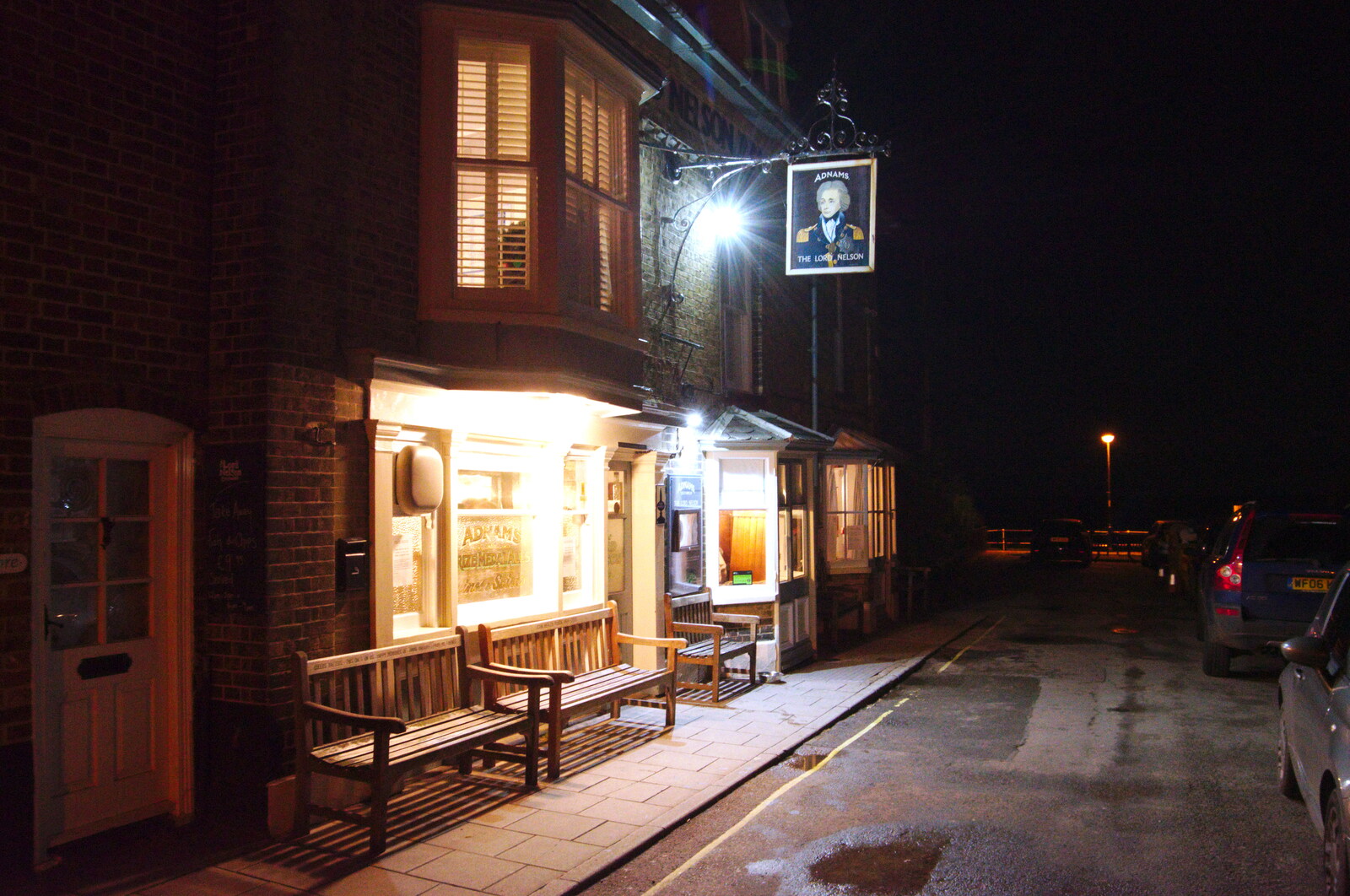 The Lord Nelson pub in Southwold. Oh yes. from A Night at the Crown Hotel, Southwold, Suffolk - 8th November 2019