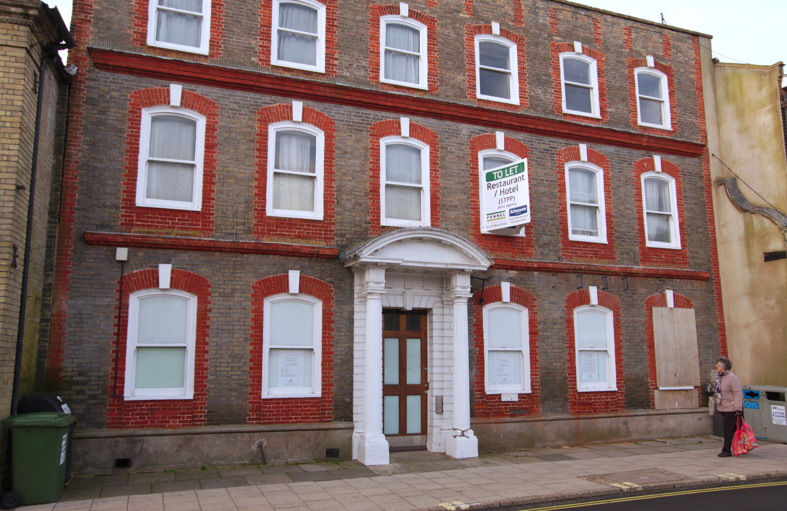The former Lloyds Bank would make a good hotel from A Night at the Crown Hotel, Southwold, Suffolk - 8th November 2019