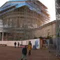 Our first close-up of the truly epic scaffolding, The Tiles of Ickworth House, Horringer, Suffolk - 30th November 2019