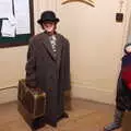 The coat's a bit oversized, but the hat fits, The Tiles of Ickworth House, Horringer, Suffolk - 30th November 2019