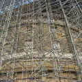 There are thousands of scaffolding poles involved, The Tiles of Ickworth House, Horringer, Suffolk - 30th November 2019