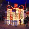 Illuminated Christmas presents in Bury, Pizza Express and a School Quiz, Bury St. Edmunds and Eye, Suffolk - 30th November 2019