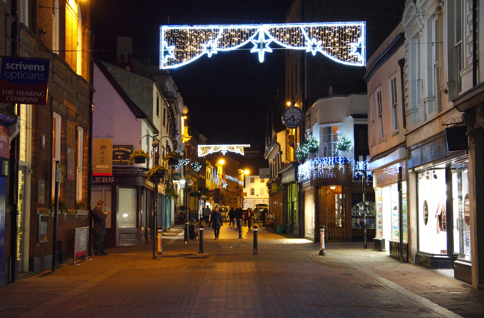 Abbeygate Street in Bury from Pizza Express and a School Quiz, Bury St. Edmunds and Eye, Suffolk - 30th November 2019