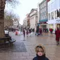 Harry's head on Gentleman's Walk, Norwich in Ninety, and Christmas Trees, Norwich and Diss - 8th December 2019