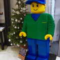 A huge Lego dude in Jarrold's, Norwich in Ninety, and Christmas Trees, Norwich and Diss - 8th December 2019
