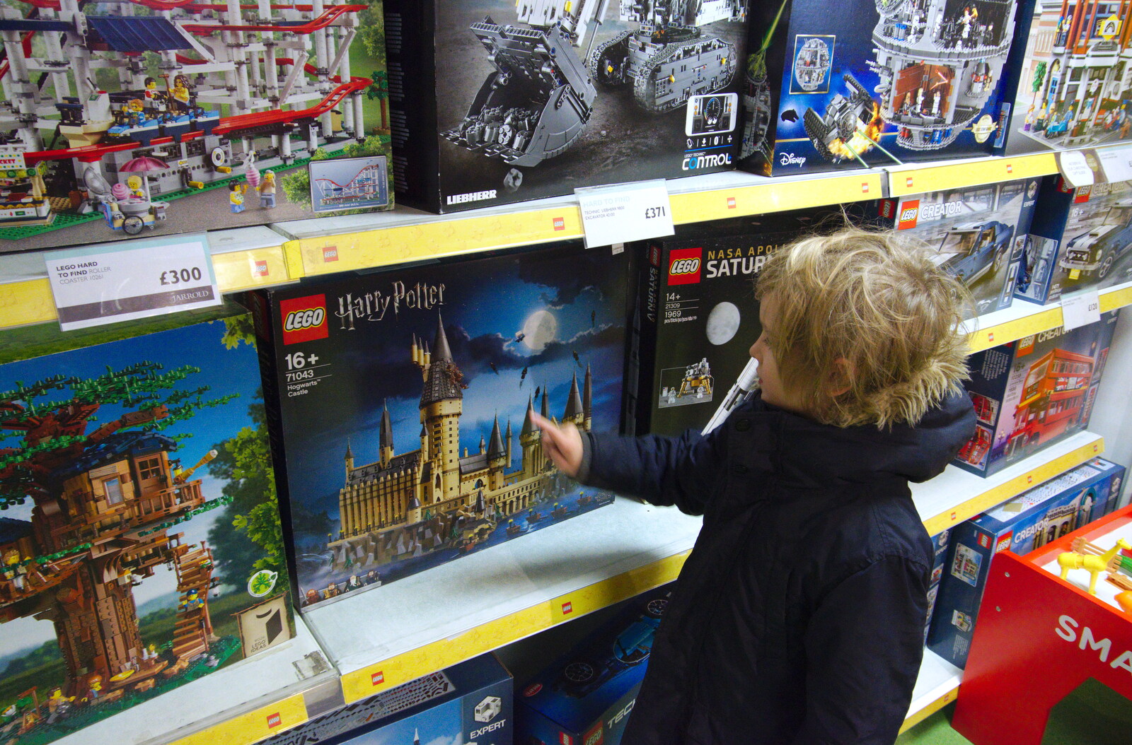 Harry looks at implausibly-expensive Lego from Norwich in Ninety, and Christmas Trees, Norwich and Diss - 8th December 2019