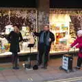 Some opera singers do some busking, A Spot of Christmas Shopping, Norwich, Norfolk - 23rd December 2019