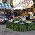 A massive pile of sprouts-on-a-stick, A Spot of Christmas Shopping, Norwich, Norfolk - 23rd December 2019