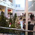 The Christmas-tree department in John Lewis, A Spot of Christmas Shopping, Norwich, Norfolk - 23rd December 2019