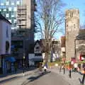 All Saints church at the top of Westlegate, A Spot of Christmas Shopping, Norwich, Norfolk - 23rd December 2019