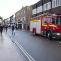 There's a fire engine on Mere Street, A Christingle Service, St. Nicholas Church, Oakley, Suffolk - 24th December 2019