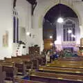 The nave of Oakley church, before the crowds arrive, A Christingle Service, St. Nicholas Church, Oakley, Suffolk - 24th December 2019